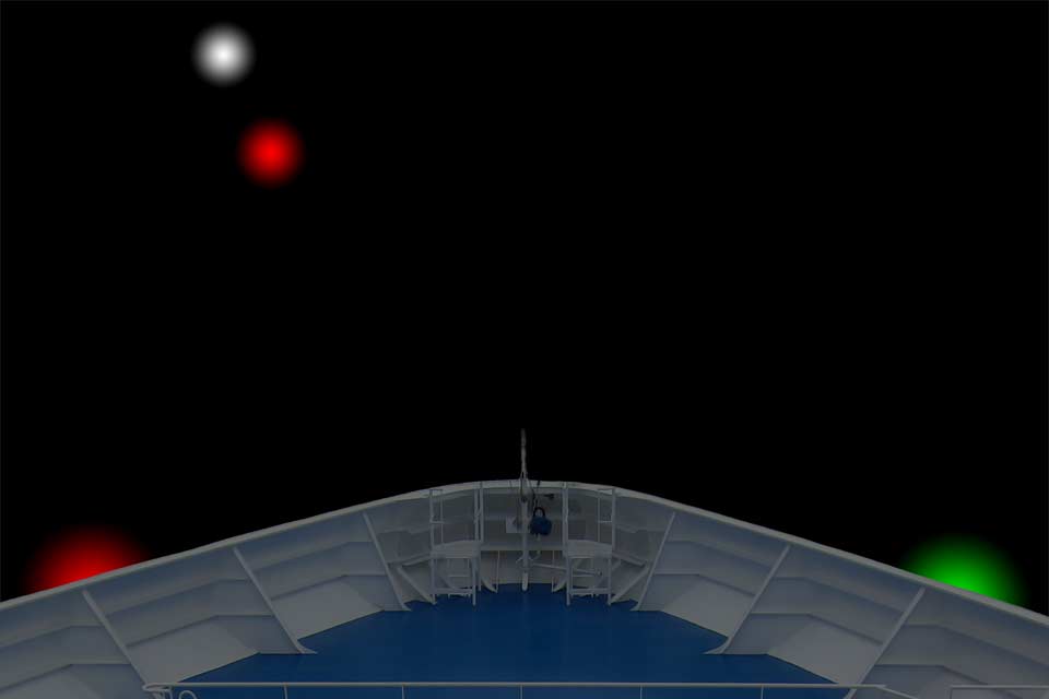 Night Navigation Scene