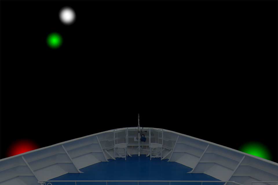 Night Navigation Scene